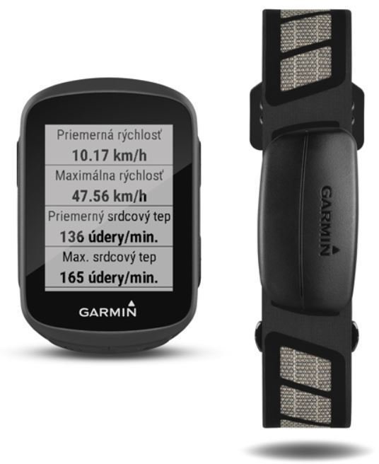 Électronique cycliste Garmin Edge 130 HR Bluetooth-ANT+ Électronique cycliste