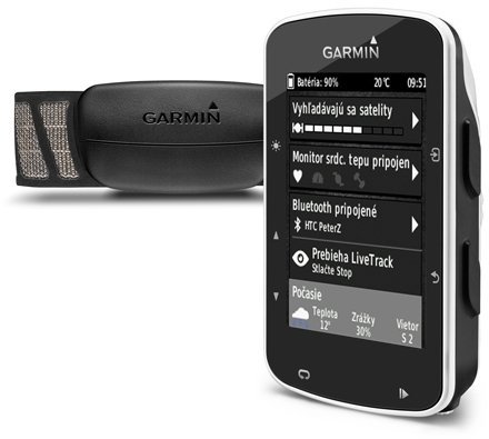 Aparelhos eletrónicos para ciclismo Garmin Edge 520 Bundle