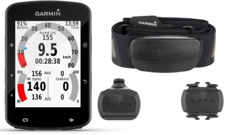 Cyklistická elektronika Garmin Edge 520 Plus Bundle