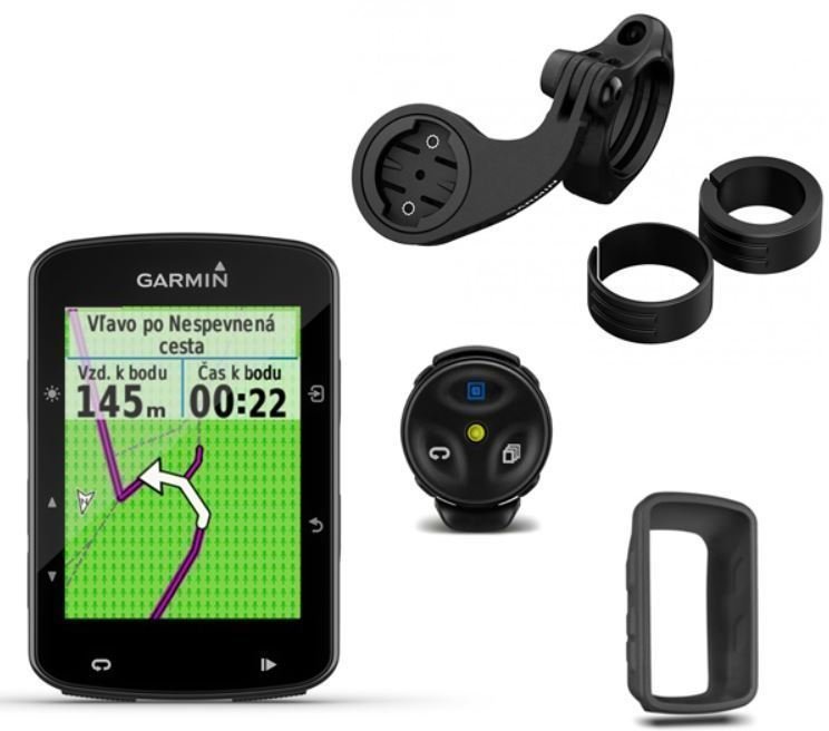 Cyklistická elektronika Garmin Edge 520 Plus MTB Bundle