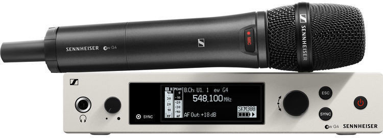 Set Microfoni Palmari Wireless Sennheiser EW 300 G4-865-S AW+: 470-558 MHz