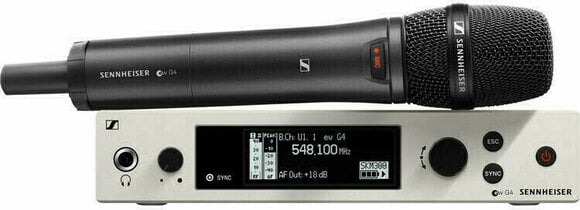Trådløst håndholdt mikrofonsæt Sennheiser EW 300 G4-865-S AW+: 470-558 MHz - 1