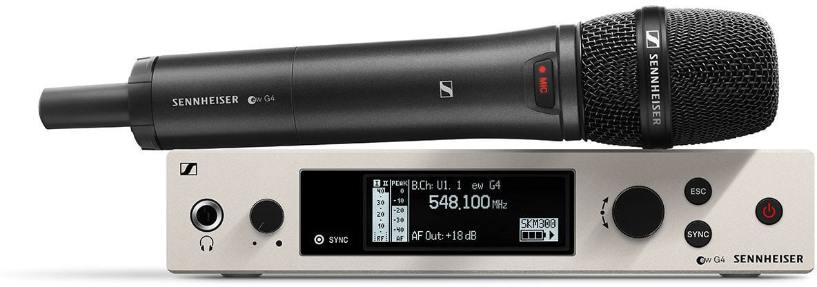 Wireless Handheld Microphone Set Sennheiser EW 300 G4-865-S GW: 558-626 MHz