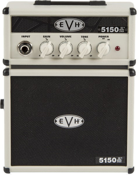 Gitarové kombo-Mini EVH 5150III Micro Stack Ivory