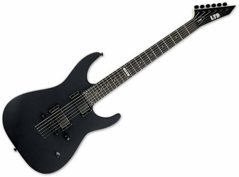 Electric guitar ESP LTD JL-600 BLKS Jeff Ling Parkway Drive Signature Black Satin - 1