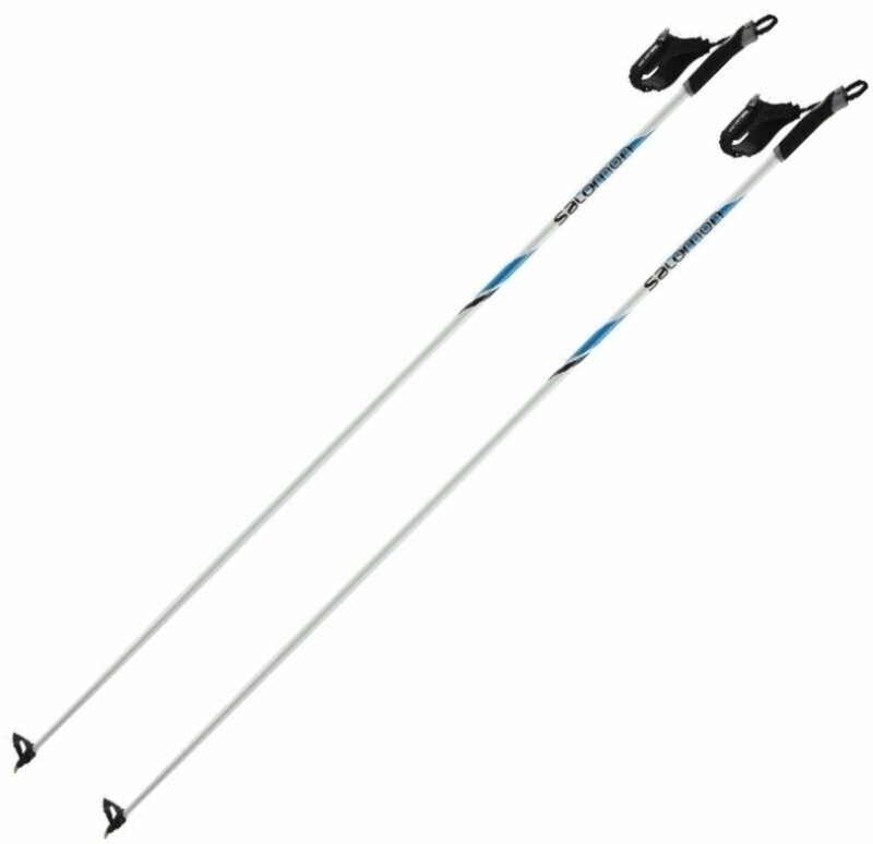 Ski Poles Salomon R 20 White/Blue 150 cm
