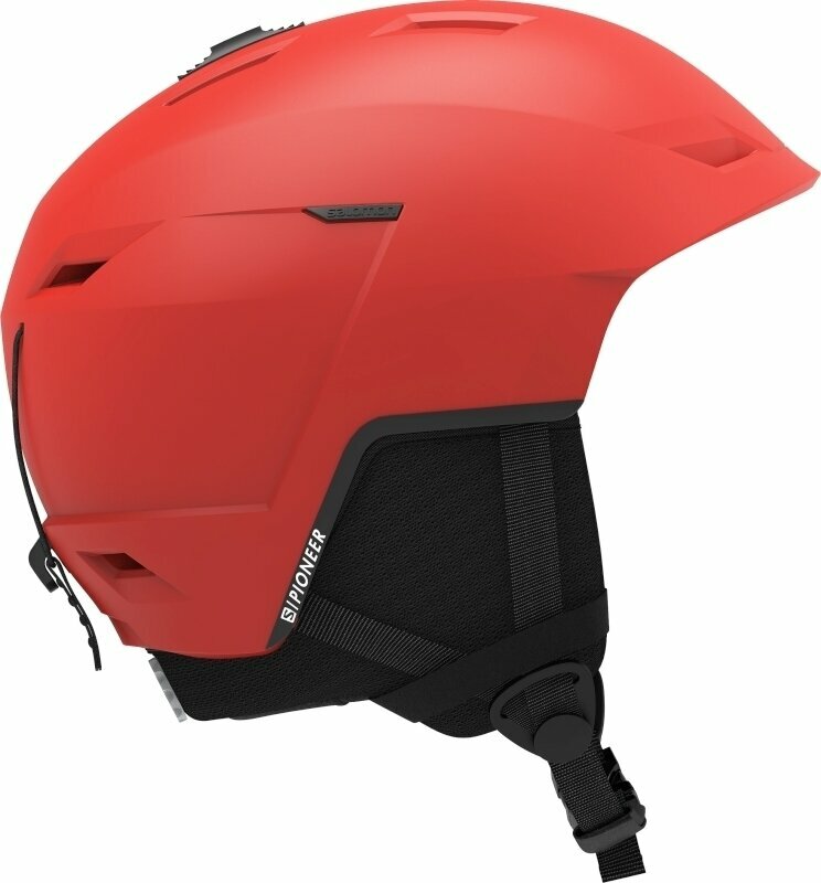 Ski Helmet Salomon Pioneer LT Red Flashy L (59-62 cm) Ski Helmet