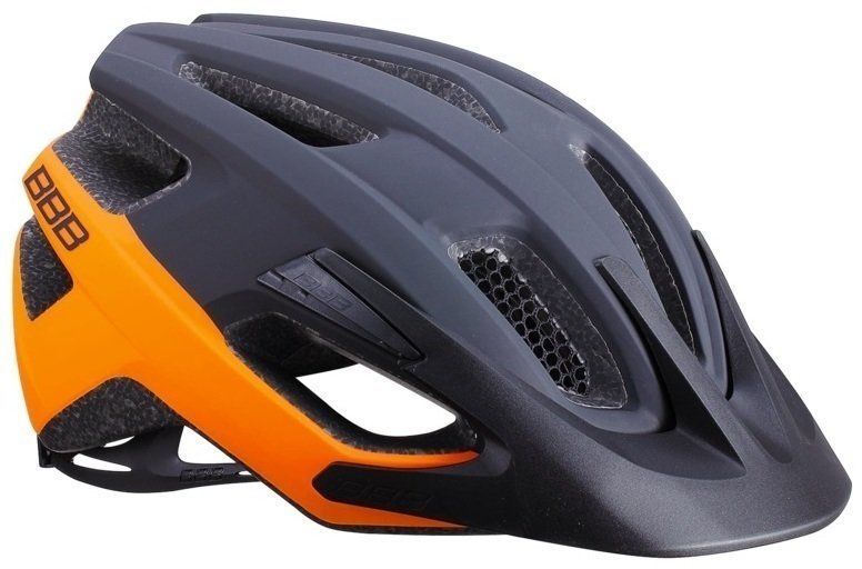Bike Helmet BBB Kite Matt Black/Orange 53-58 Bike Helmet