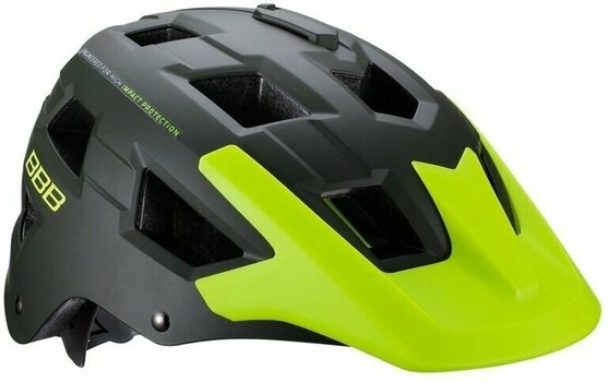 Cyklistická helma BBB Nanga Khaki/Neon Yellow 58-61 Cyklistická helma - 1