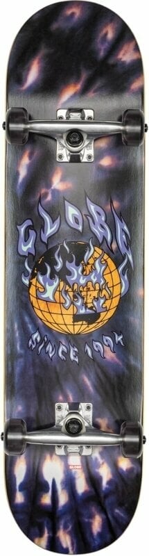 Skateboard Globe G1 Ablaze Black Dye Skateboard