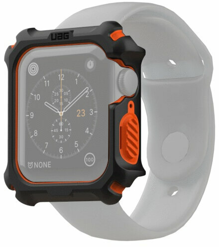 Smartwatch Zubehör UAG Watch Case Black/Orange