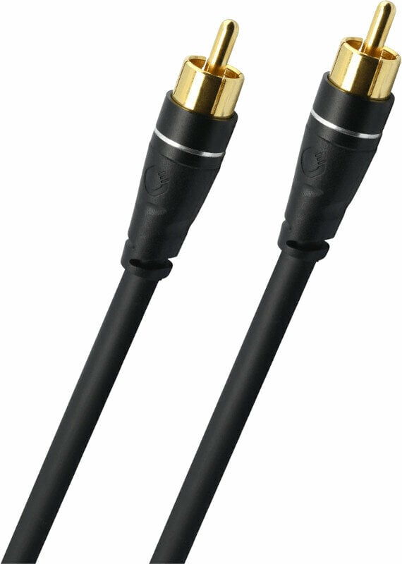 Hi-Fi-kabel för subwoofer Oehlbach Select Sub Link 3 m Svart Hi-Fi-kabel för subwoofer