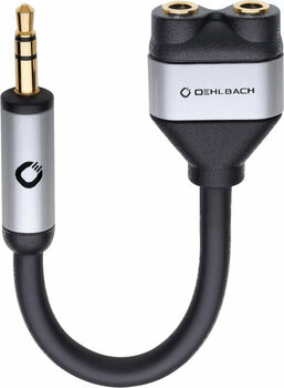 Hi-Fi stekker, adapter Oehlbach i-Connect Split 1 Hi-Fi stekker, adapter - 1