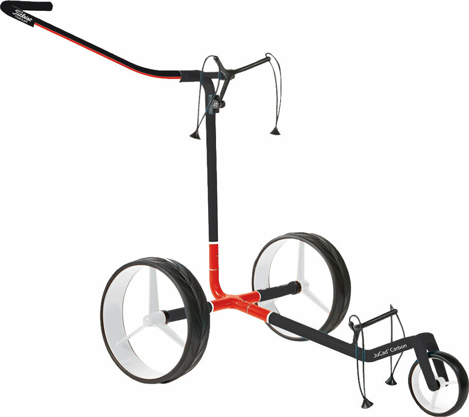 Chariot de golf manuel Jucad Carbon 3-Wheel Édition limitée Chariot de golf manuel