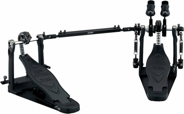 Double Pedal Tama HP900PWNBK Iron Cobra Power Glide Blackout Special Edition Double Pedal