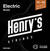 Cordes pour guitares électriques Henry's Nickel 10-52