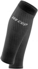 CEP WS40IY Compression Calf Sleeves Ultralight Black-Light Grey