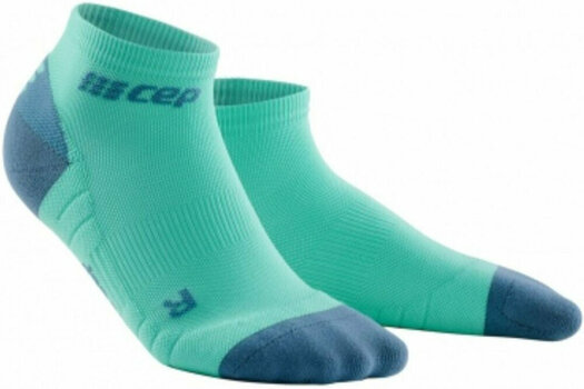 Running socks
 CEP WP4ACX Compression Low Cut Socks 3.0 Mint-Grey II Running socks - 1