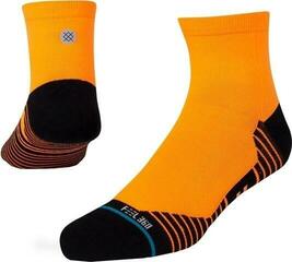 Stance Hiatus Quarter Neonorange/Ankle Socks