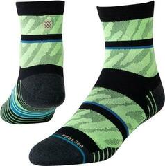 Stance Embrun Quarter Neongreen/Ankle Socks