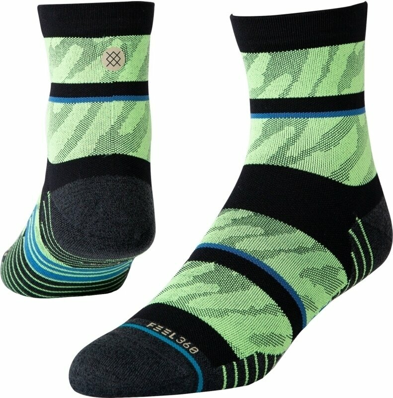 Running socks
 Stance Embrun Quarter Neongreen S Running socks