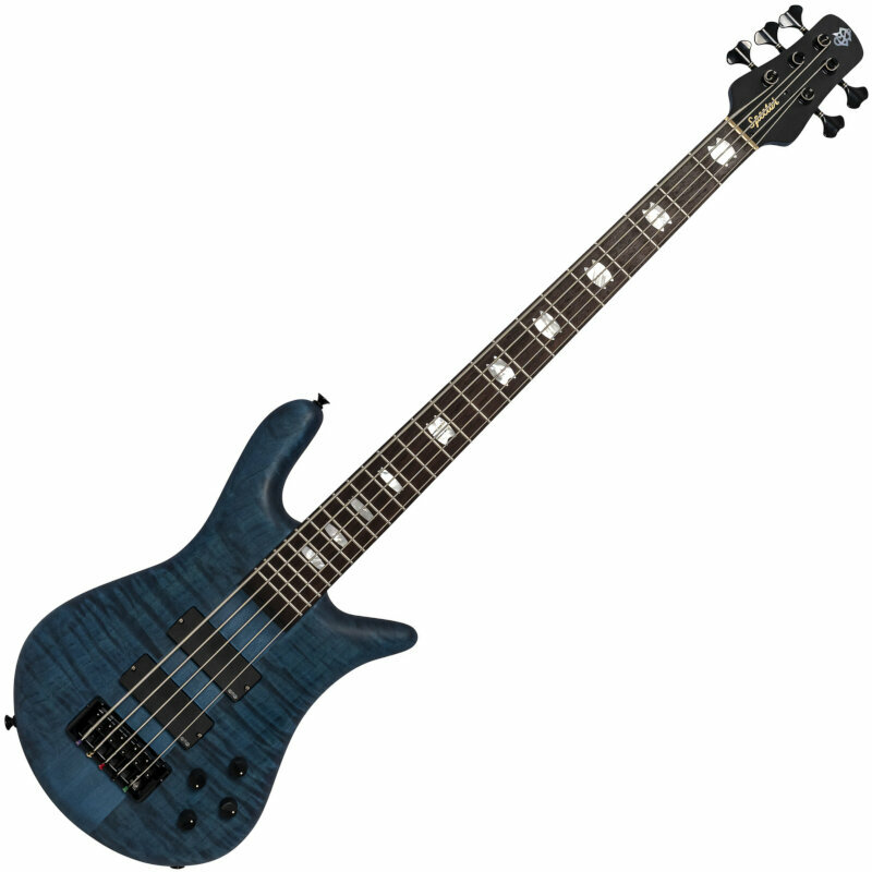 5-saitiger E-Bass, 5-Saiter E-Bass Spector EuroLX 5 Blue Matte