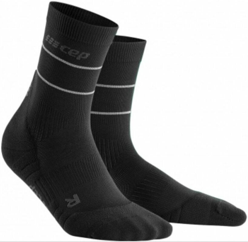 Skarpety do biegania
 CEP WP4C5Z Compression High Socks Reflective Black II Skarpety do biegania