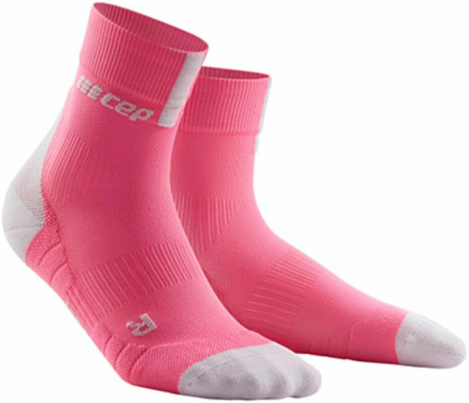 Бягане > Чорапи CEP WP4BGX Compression Short Socks 3.0 Rose-Light Grey IV