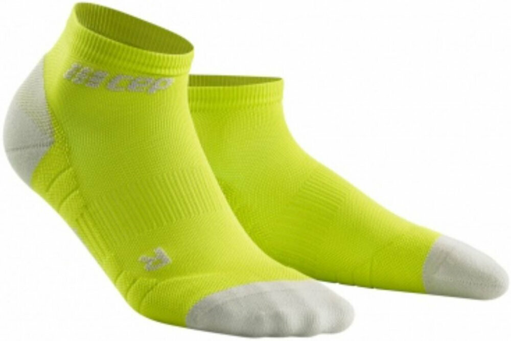 Бягане > Чорапи CEP WP5AEX Compression Low Cut Socks 3.0 Lime-Light Grey V