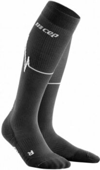 Calcetines para correr CEP WP20KC Compression Tall Socks Heartbeat Dark Clouds II Calcetines para correr - 1