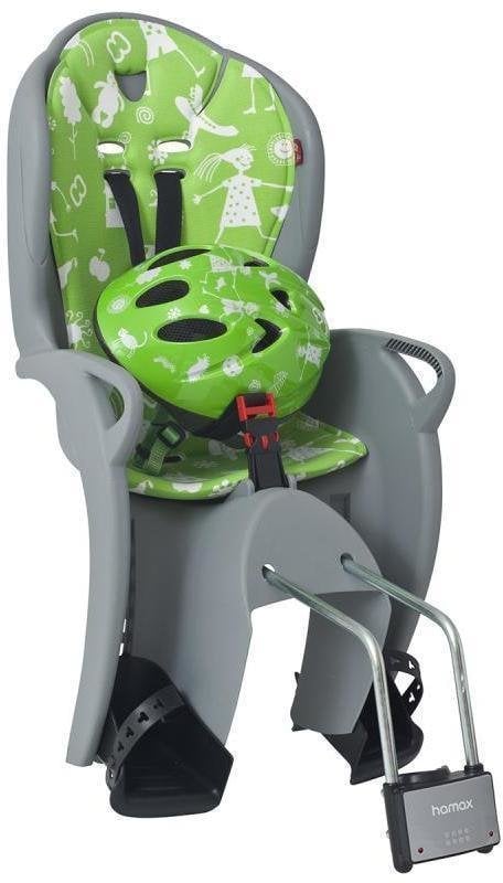 Dziecięce siodełko / wózek Hamax Kiss Safety Package Grey Green Dziecięce siodełko / wózek