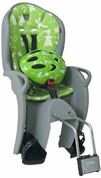 Gyerekülés és pótkocsi kerékpárokhoz Hamax Kiss Safety Package Grey Green Gyerekülés és pótkocsi kerékpárokhoz - 1