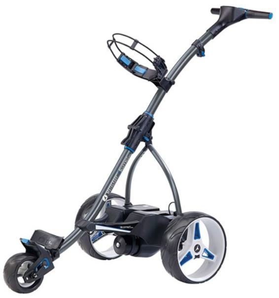 Elektrický golfový vozík Motocaddy S5 Connect DHC Graphite Electric Golf Trolley