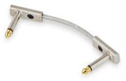Patchkabel RockBoard Flat Patch Cable Silber/Winkelklinke - Winkelklinke