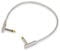 Adapter/Patch Cable RockBoard Flat Patch Cable - SAPPHIRE Silver 30 cm Angled - Angled