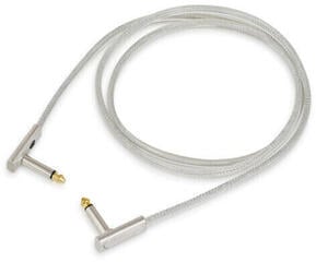 Patchkabel RockBoard Flat Patch Cable - SAPPHIRE 120 cm Winkelklinke - Winkelklinke Patchkabel