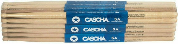 Bacchette Batteria Cascha HH2046 5A American Hickory Bacchette Batteria - 1