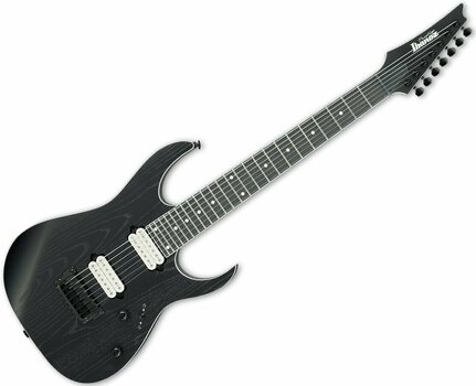 Guitarra elétrica de 7 cordas Ibanez RGR752AHBF-WK Weathered Black - 1