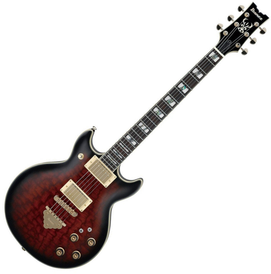 Electric guitar Ibanez AR325QA-DBS Dark Brown Sunburst