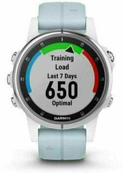 Reloj inteligente / Smartwatch Garmin fenix 5S Plus White/Seafoam - 1