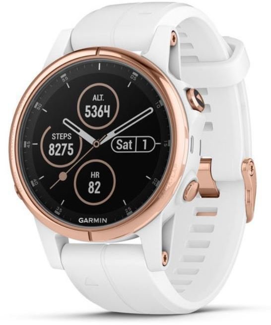 Smartwatches Garmin fénix 5S Plus Sapphire/Rose Gold/White