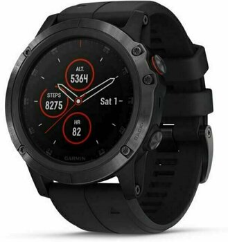 Smartwatch Garmin fenix 5X Plus Saphire Preto Smartwatch - 1