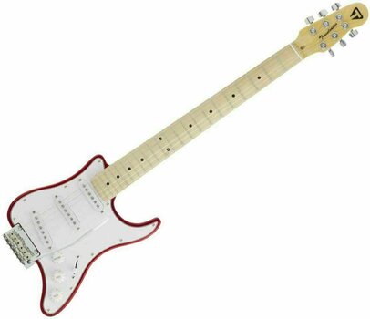 Electric guitar Traveler Guitar Travelcaster Deluxe Candy Apple Red - 1