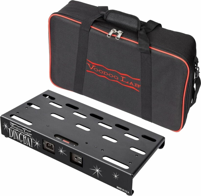 Pedalboard/Bag for Effect Voodoo Lab Dingbat SMALL EX Pedalboard with Pedal Power 2 PLUS