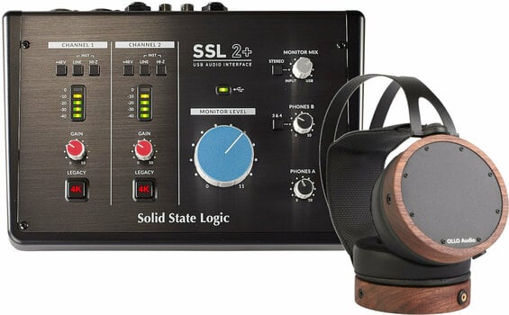 USB audio prevodník - zvuková karta Solid State Logic SSL 2+ Set 2 - 1