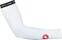 Cycling Arm Sleeves Castelli UPF 50 + Light White S Cycling Arm Sleeves