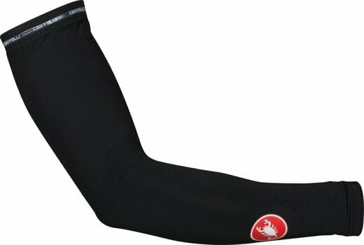 Cycling Arm Sleeves Castelli UPF 50 + Light Black S Cycling Arm Sleeves - 1