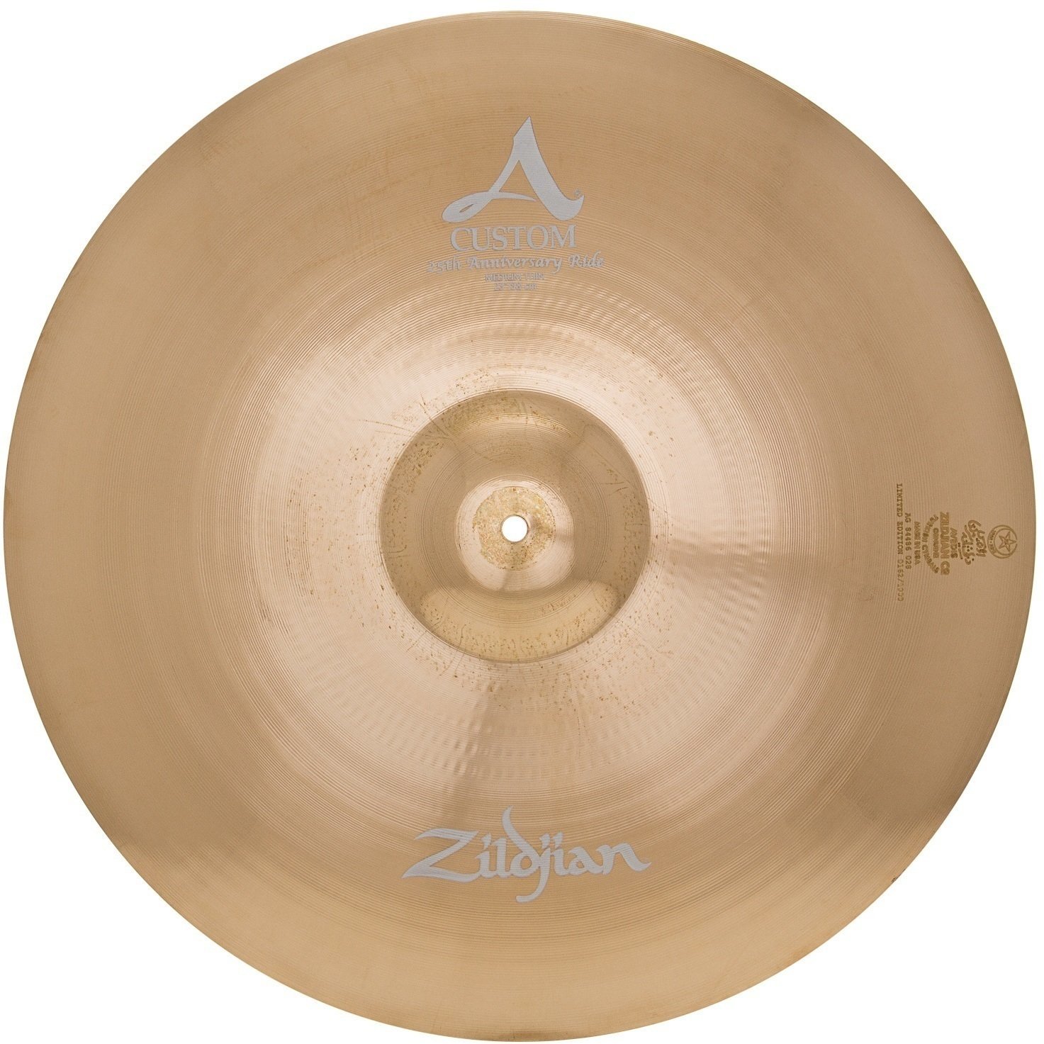 Ride Cymbal Zildjian ACP25 A Custom 25th Anniversary Limited Edition Ride Cymbal 23"
