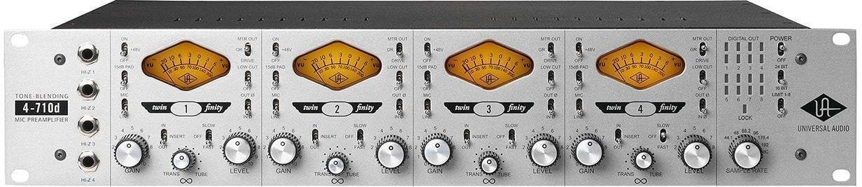 Microphone Preamp Universal Audio 4-710d Microphone Preamp