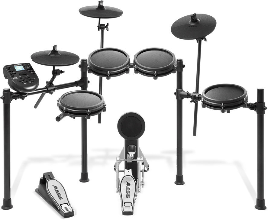 Bateria eletrónica Alesis Nitro Mesh Kit Black